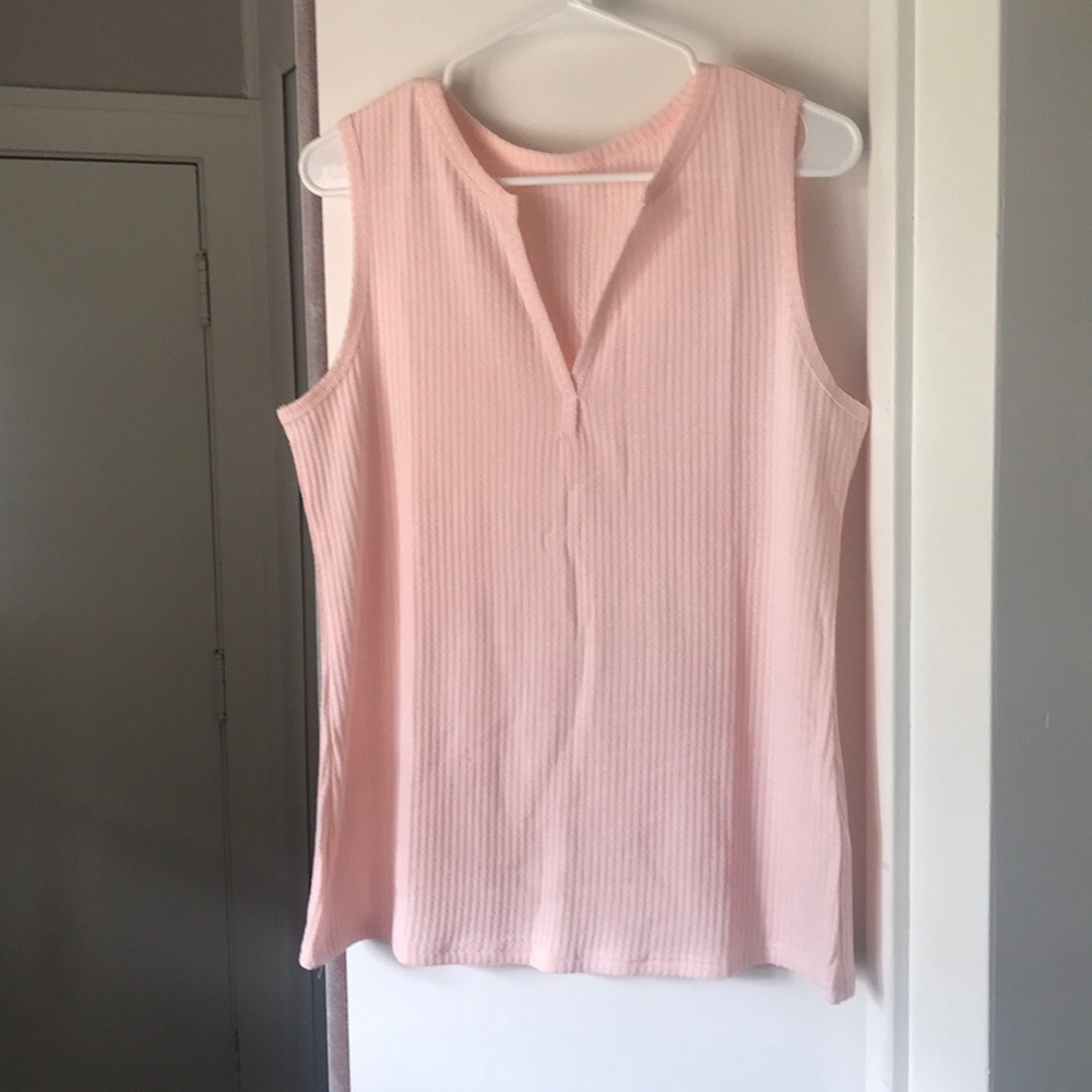 Light Pink Knit Tank
